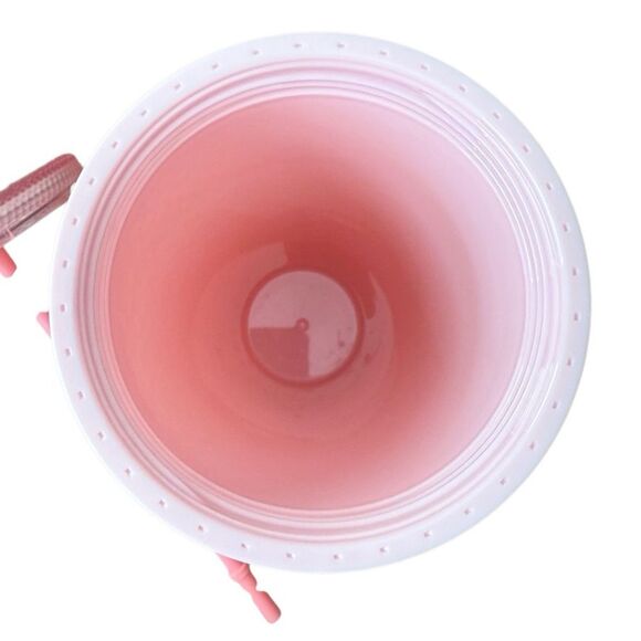 Starbucks Pink Lemonade Jelly 24 Oz Venti Tumbler Studded Gem Insulated Cup - Picture 5 of 5